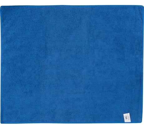 Тряпка для пола из микрофибры Рыжий кот M-02F синяя, 40х50 см 310205