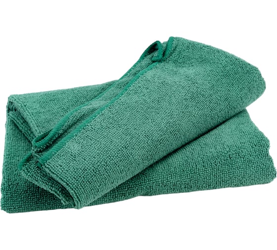 Тряпка для пола из микрофибры Рыжий кот M-02F-XXL зеленая, 80х100 см 310265