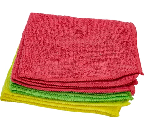 Набор салфеток из микрофибры Рыжий кот MFS-02/3 3 шт., 30х30 см 310239