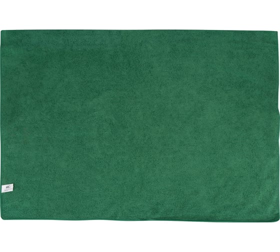 Тряпка для пола из микрофибры Рыжий кот M-02F-XL зеленая, 70х80 см 310237