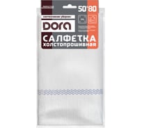 Салфетка для пола Dora 50x80см, 1 шт холстопрошивное полотно 2001-078