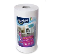 Салфетки вискозные в рулоне QUALITA 120 шт 8314