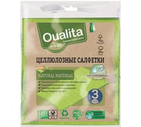 Влаговпитывающие салфетки QUALITA Eco life 3 шт 10265