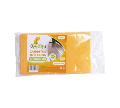 Салфетка для пола Guppy из вискозы 500x600 мм 8455038