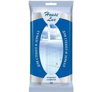Влажные салфетки для стекол и зеркал МУЛЬТИДОМ №30 House Lux 48022