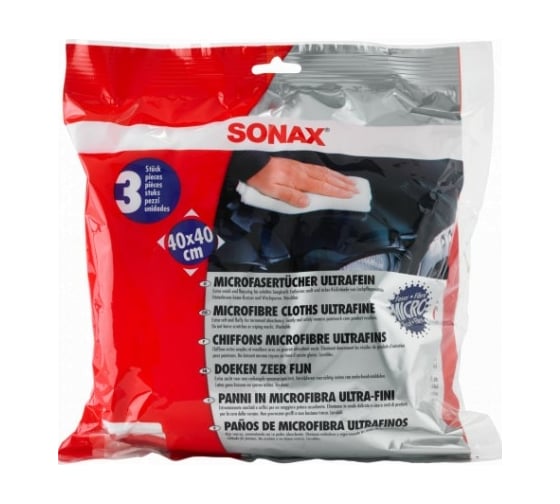 Полотенце из микроволокна SONAX сверхтонкое 1уп. 450700