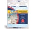 Перфорированная вискозная салфетка AZUR 35х35 3 шт. 020160 1