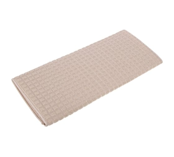 Салфетка для сушки посуды из микрофибры VETTA в клетку, 38x50 см, 280 г/кв.м, 1 цвет 485-157 1