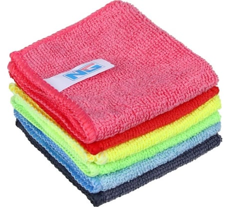 Тряпки GALAXY NG микрофибра 20x20 cm, 6 шт NEW 728-024