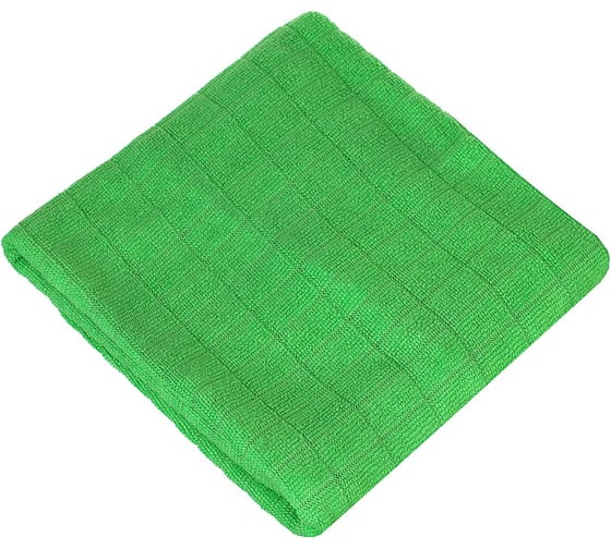 Тряпка для пола из микрофибры в клетку VETTA 50x70 см, 220 г/кв.м 448-021