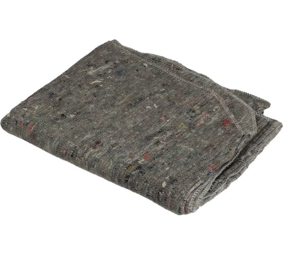 Тряпка для пола Комус ХПП 80x100 см, серая 0,25 180 г/м2 оверлок ТЯ 2086838 1