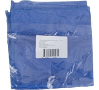 Хозяйственная салфетка из микрофибры Комус 220 г/м2, 30x30 см, синяя 1848794