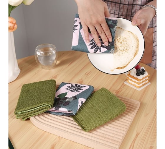 Тряпка для уборки baizheng 4PCS BZ-ZHMB001