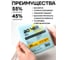 Салфетки нетканые для обезжиривания BOOMER W-SON 30, целлюлоза/полиэфир, 73 г/м2, 32х36 см, бирюзовый 80531 3