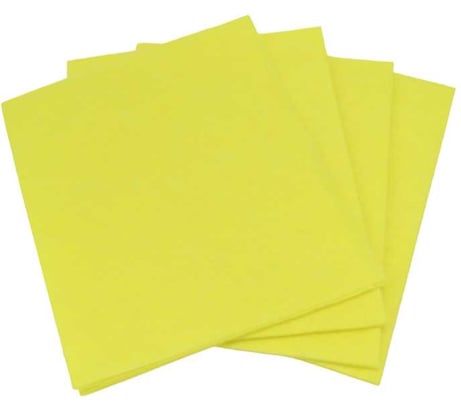 Салфетка ACG STANDART вискоза 30 х38 см желтая (уп. 4 шт) 1016440