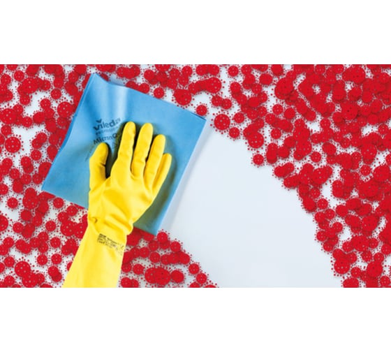 Салфетка Vileda Professional МикронКвик 38x40 см, голубой 170635/152109 22906