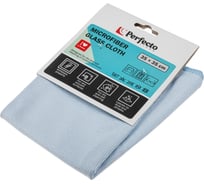 Салфетка из микрофибры PERFECTO LINEA Чистое окно 1 шт, 35x35 см 45-350111
