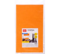 Тряпка для мытья пола OfficeClean вискоза, 50х60 см, оранжевая 287981
