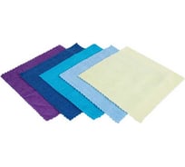 Набор салфеток из микрофибры ARNEZI 5 шт, размер 30x30, край ультразвук A0406029