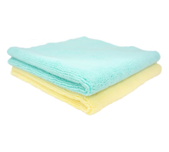 Микрофибра PURESTAR TWO FACE BUFFING TOWEL разноворсовая, 40х40 см, 2 шт. PS-B-006-2 1