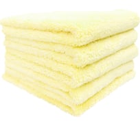 Микрофибра PURESTAR PLUSH BUFFING TOWEL плюшевая, универсальная 32х32 см, 5 шт. PS-B-005-5