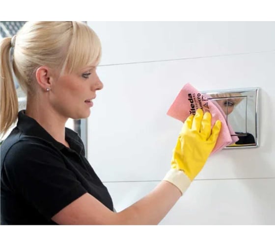 Салфетка Vileda Professional ПУРмикро Актив 38x35 см, желтый арт 174072 26202