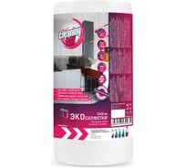 Салфетки в рулоне Cleaning DAY белые, 24х22 см, 60 шт. 200228