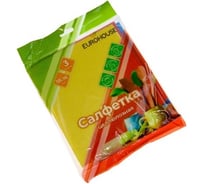 Целлюлозная салфетка EUROHOUSE 18х16 см, 3 шт. 13176