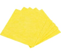 Салфетка из вискозы EUROHOUSE ЭКОНОМ 30х30 см, 5 шт., 50% вискоза, 50% полиэстер 5793