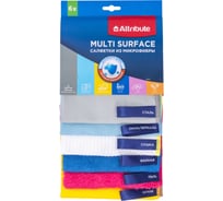 Набор салфеток из микрофибры Attribute MULTI SURFA ACC010