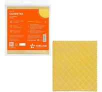 Салфетка из порофибры Airline желтая, 20x18 см AB-A-05