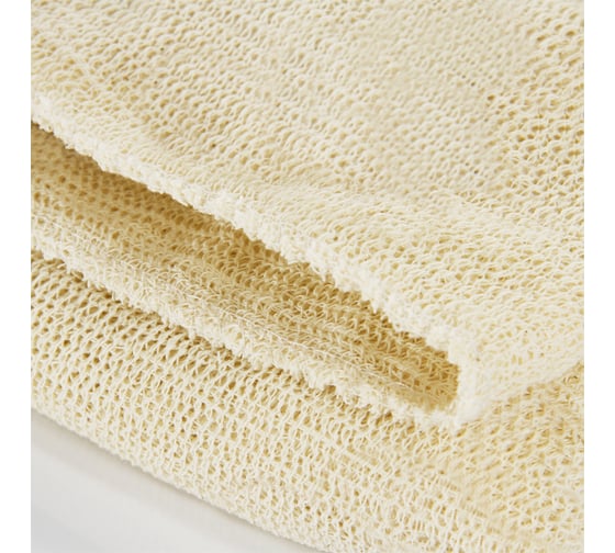 Тряпка для мытья пола OfficeClean неткол, белая, трехслойная, 120 г/м2, 60х80 см 315135