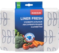 Набор салфеток абсорбирующих Attribute LINER FRESH ACC001