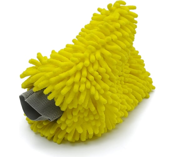 Микрофибровая варежка с косичками Adolf Bucher АВ Chenille Microfiber Wash Mitt, 1400 г/м 12.1111