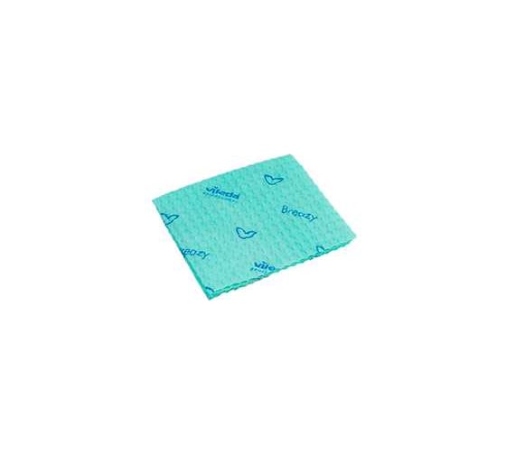Салфетка Vileda Professional Бризи, зеленый, 25 шт 161619 1
