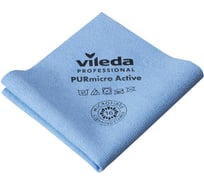 Салфетка Vileda Professional ПУРмикро Актив, синий, 5 шт 174046
