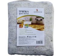 Тряпка для пола EUROHOUSE ХБ 190 г/м, ХБ, 75х100 см, с оверлоком 12111