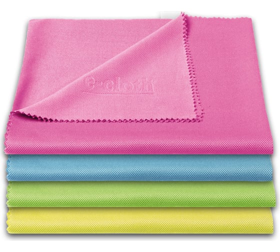 Набор салфеток для полировки и очистки стекла E-cloth 4 шт. 4GLPC