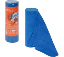 Салфетка из микрофибры AIRLINE 30х30см, 190гр/м2, рулон 30шт, синяя ABDN013