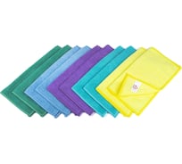 Салфетка из микрофибры Arnezi UN-10 25х25 см, универсальная, 10 шт. A0406006