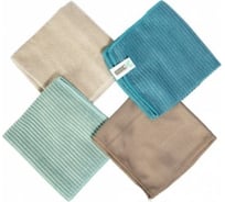 Комплект салфеток Смарт.ру Ультра 4 шт., 32х31 см, бирюза E-1124-3 PT