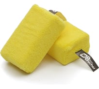Губка-аппликатор с микрофиброй Adolf Bucher желтая 5x7х12см, 2 шт. 12.3333