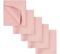 Набор салфеток HQ Profiline 5шт, микроволоконные ПУ 35x40 см, 245 гр/м², красные 75619