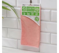 Махровая супервпитывающая салфетка для уборки Доляна 30х30 см 260 гр., цвета МИКС 673201
