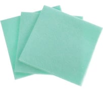 Салфетки вискозные для уборки Доляна 30 х 30 см ЧМ /90, 3 шт. 2519016