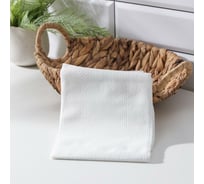 Универсальная нетканная салфетка Доляна целюлоза+полиэстер, 70х140 см цвет белый 5598570