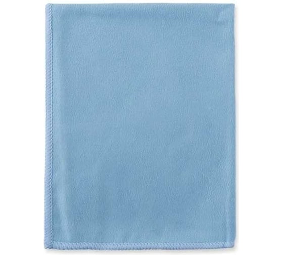 Салфетка TTS SILKY-T 30x40 см, гладкая микрофибра, синий цвет, 240 шт TCH101229 1