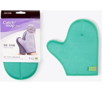 Двусторонняя перчатка-варежка для стекла CATCHMOP 23х21 см, изумрудный 3500-0100