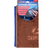 Салфетка чистящая Forsage микрофибра, с логотипом, 30х30 см (3шт/уп) F-NHE33 HYUNDAI(34396)