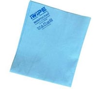 Салфетки из микроволокна нетканые IWIPE 5шт, 34х40см, 140 г/м, синие, микроспан 263006